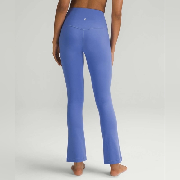 lululemon Align™ High-Rise Mini-Flared Pant* Extra Short - Wild Indigo - 6 - Picture 3 of 6